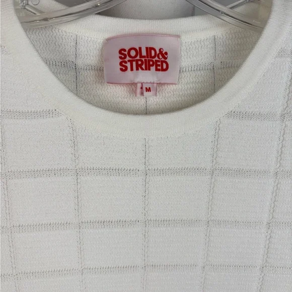 🎉HP🥳 Solid and Striped White Knit Set - Picture 9 of 12